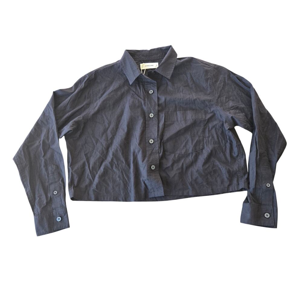 Everlane The Way Short Shirt in Silky Cotton Size XS NWT